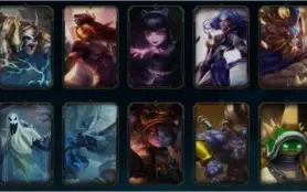 Conta league of legends com skins raras