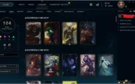 Acc Lol Todos Os Campeoes Lvl136 104 Skins