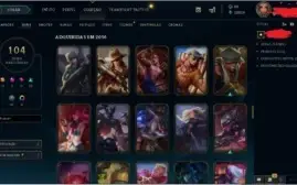 Acc Lol Todos Os Campeoes Lvl136 104 Skins