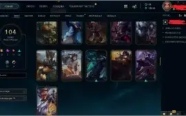 Acc Lol Todos Os Campeoes Lvl136 104 Skins