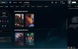 Conta LOL Diamante V Smurf