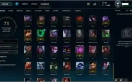 Conta LOL Diamante V Smurf