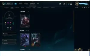 Conta de League of Legends - BRONZE 1 - LVL 32