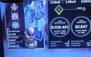 Ps4 Wraith kunai conta full com 30k de kill