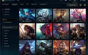 conta lol s1 210 skins  ouro4 pós md10  R$600 (negociavel)