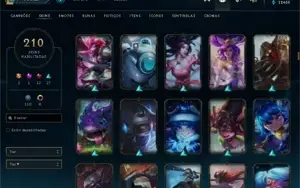 conta lol s1 210 skins  ouro4 pós md10  R$600 (negociavel)
