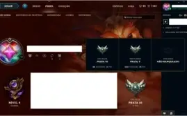 Prata 5 Solo/Duo e Prata 3 Flex + 85 Champs + 70 skins