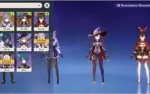 Conta genshin Mona+Kequing+Razor+TUMULO