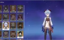 Conta com Venti C2, Ganyu, Mona e Jean e outros 4* AR41.