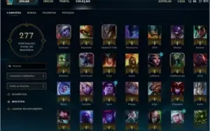 League of Legends - Cont + 70 Champs e 17 Skins+