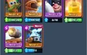 Conta Clash Royale ARENA 10 com varias Lendárias
