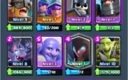 Conta Clash Royale ARENA 10 com varias Lendárias