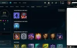 Conta LOL Unranked Perfeita para Smurfar