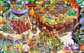 Conta Dragon city lvl 77
