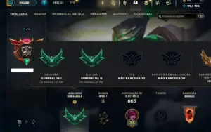 Esmeralda 1 com TODOS os Champs e 252 Skins ( MAIN ADC )