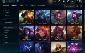 Conta prata 2 com 145 Champs e 192 Skins + 3 Ultimates