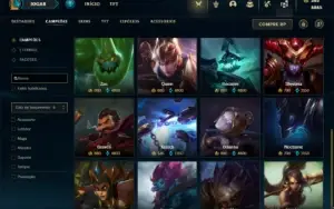 Conta prata 2 com 145 Champs e 192 Skins + 3 Ultimates