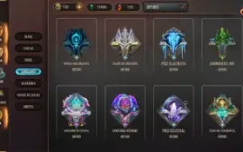Conta lol criada em 2013 com 1340+ skins