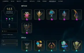 Conta lol criada em 2013 com 1340+ skins