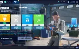 Conta Fortnite S1/2/3/4/5/6 e 7. + Salve o Mundo +8000 vbuck