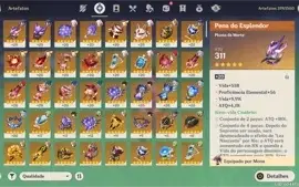 CONTA COM 6 PERSONAGENS 5 ESTRELAS E 3 ARMAS