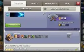Conta Cv8 Clash of Clans