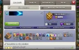 Conta Cv8 Clash of Clans