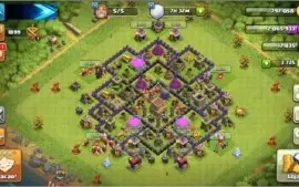 Conta Cv8 Clash of Clans