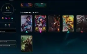 VENDA CONTA MASTER  LEAGUE OF LEGENDS (BR)