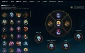CONTA DIAMANTE COM 108 SKINS / TODOS OS CAMPEÕES