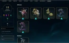 CONTA DIAMANTE COM 108 SKINS / TODOS OS CAMPEÕES