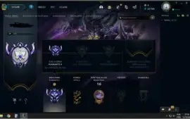 Conta lol diamante 2 70% Win Rate