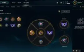 CONTA LEAGUE OF LEGENDS | Season 3 Top Skins | Borda Platina