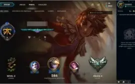 CONTA LEAGUE OF LEGENDS | Season 3 Top Skins | Borda Platina