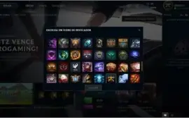 CONTA LEAGUE OF LEGENDS | Season 3 Top Skins | Borda Platina