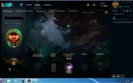 VENDO CONTA DE LOL EM 2018 FOI GOLD 5 SOLO/DUO E GOLD 5 FLEX