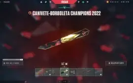 conta valorant ouro 1 com chaveiro ascendente , pacote champ
