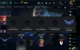 Conta Lol Terminou Diamante por diversas temps.