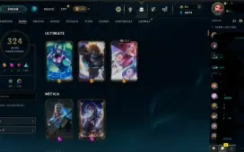 Conta Lol Terminou Diamante por diversas temps.