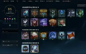 Conta LoL Full Acesso - 145 Champs e 86 Skins Kayle Juíza