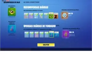 Conta de Fortnite com farm de V-Bucks