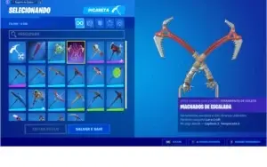 Conta de Fortnite com farm de V-Bucks