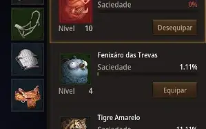 Conta MIR M (Feiticeiro) lv53(60%) 12k POWER completa!