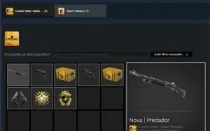 CONTA CSGO PRIME │ 2 MEDALHAS │ SUPREMO │ 820 HORAS