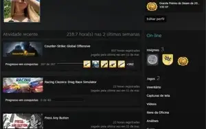 CONTA CSGO PRIME │ 2 MEDALHAS │ SUPREMO │ 820 HORAS