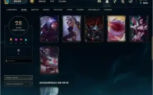 Conta Smurf LoL