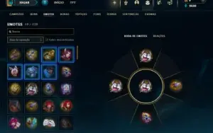 Unranked com 31 Champs e 2 Skins + 3 Fragmentos