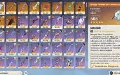 ✨ Conta AR59 Genshin | 19 T5 | 10 Armas T5 e + ✨