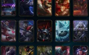 LoL Lv 400 | Platina IV (Ex-Esmeralda) |94 Skins|yasuo-yone