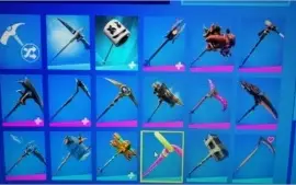 Conta rara, passe season 4-9, SALVE O MUNDO + 1700 v-bucks